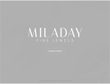 Tablet Screenshot of miladayjewels.com